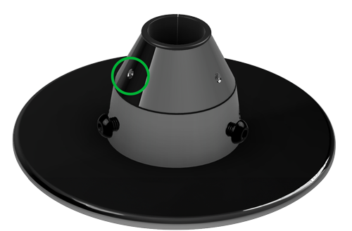 X-Stage Set Screw Location